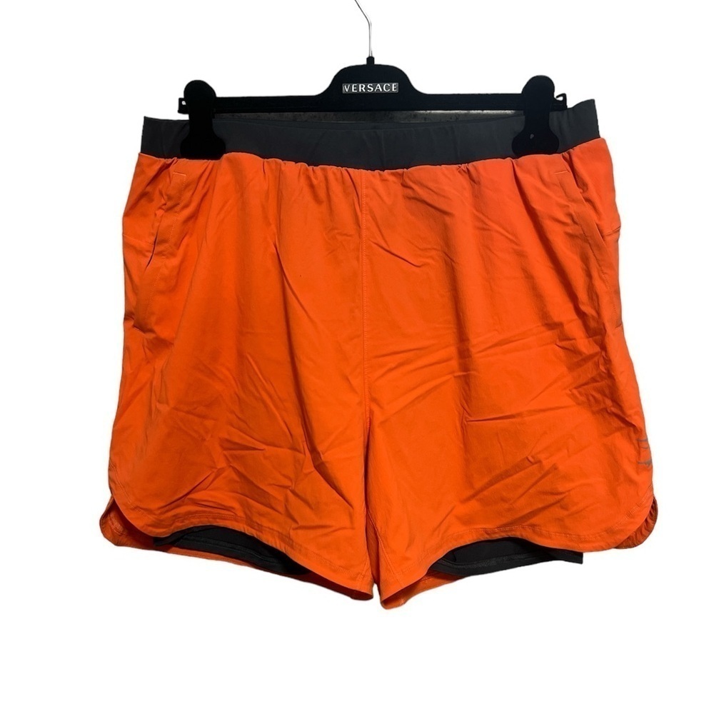 GYMSHARK Speed Evolve 5” 2 in 1 Short in Papaya Orange